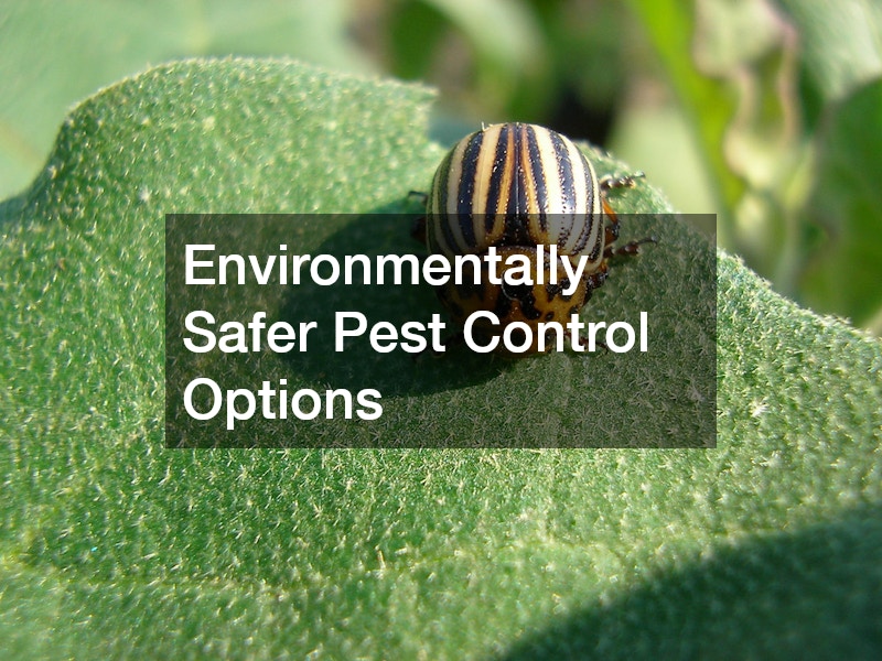 Environmentally Safer Pest Control Options