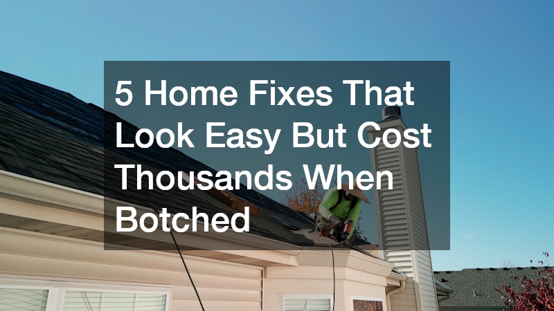5 Home Fixes That Look Easy But Cost Thousands When Botched